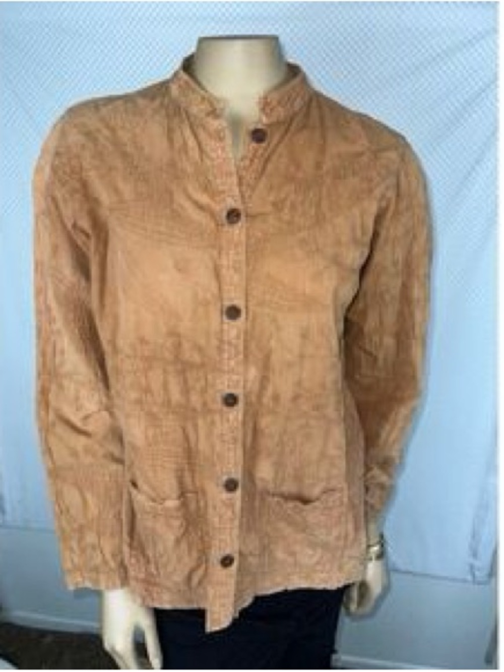 Vintage Coldwater Creek Embroidered Button Up size L